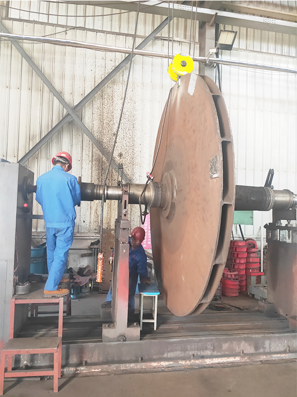 开元网站（中国）开元有限公司煤气风机D2800的三元流叶轮